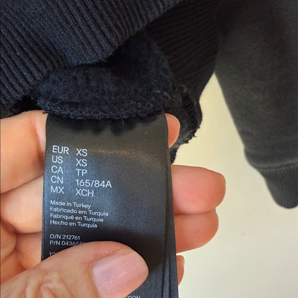 Kenzo x H&M Collaboration Black Fleece Sweatshirt - Picture 5 of 7